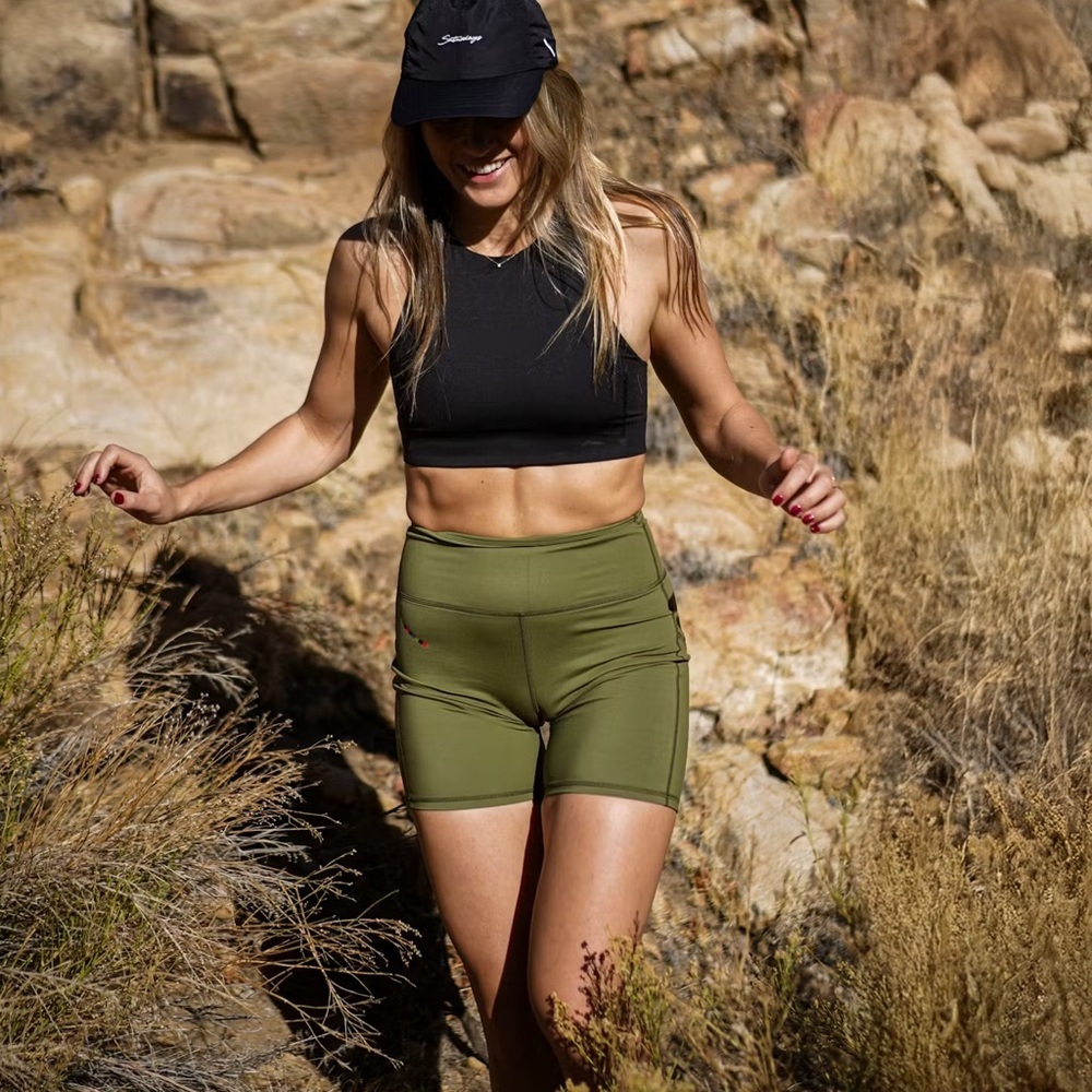 Saturdays NYC - All Terrain Active Bike Shorts - Olive